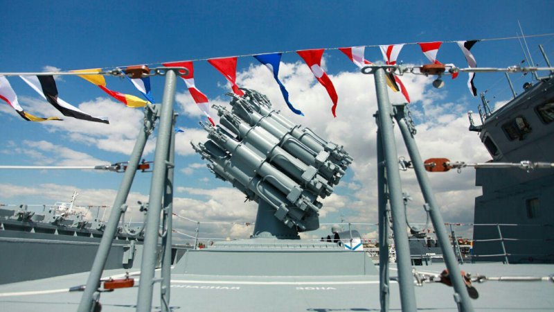 Фрегат "Адмирал Макаров" (пр. 11356), Пусковая установка РБУ-6000 для ракет РПК-8 Фрегат "Адмирал Макаров" (пр. 11356), Пусковая установка РБУ-6000 для ракет РПК-8